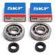 8869 ROULEMENT D'EMBIELLAGE + JOINT CYCLO P2R ADAPTABLE PEUGEOT 50 FOX (KIT SC04A47CS SKF POLYAMIDE) xxx Info 