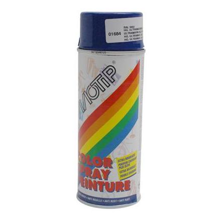 12712 BOMBE DE PEINTURE MOTIP GLYCERO BRILLANT BLEU OUTREMER spray 400ml (01684) xxx Info MOTIP 