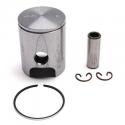 PISTON 50 A BOITE ARTEK K2 ALU MONOSEGMENT POUR MINARELLI 50 AM6-MBK 50 X-POWER, X-LIMIT-YAMAHA 50 TZR, DTR-PEUGEOT 50 XPS-RIEJU