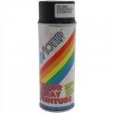 BOMBE DE PEINTURE MOTIP DECO GLYCERO SATIN NOIR PROFOND AEROSOL 400ml (01659)