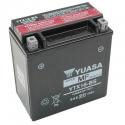 BATTERIE 12V 14 Ah YTX16-BS YUASA MF SANS ENTRETIEN LIVREE AVEC PACK ACIDE (Lg150xL87xH161mm)