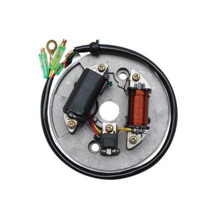 13634 STATOR ALLUMAGE CYCLO ADAPTABLE MBK 51 (AVEC PLATINE) -P2R- xxx Info P2R (Motorisé) 