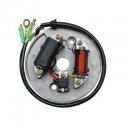 STATOR ALLUMAGE CYCLO ADAPTABLE MBK ELECTRONIQUE ANCIEN MODELE AVEC PLATINE -P2R-