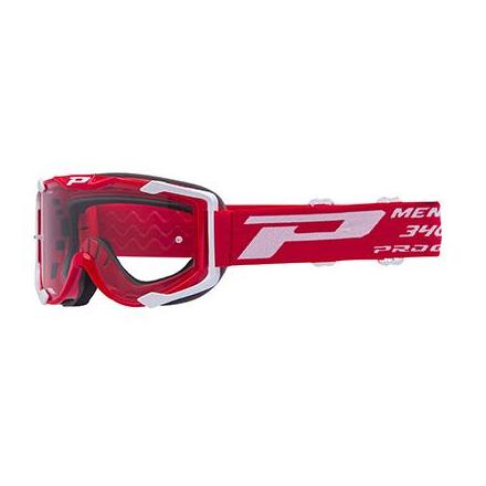 148523 LUNETTES-MASQUE CROSS PROGRIP 3400 MENACE ROUGE ANTI-BUEE (HOMOLOGUE CE-EN-N° AC-96025 REV.2) xxx Info PROGRIP 