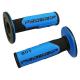 148497 REVETEMENT POIGNEE PROGRIP OFF ROAD 801 DOUBLE DENSITE BASE NOIR-BLEU LIGHT 115mm (PAIRE) (CROSS-MX) xxx Info PROGRIP 