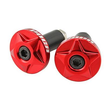 148625 EMBOUT DE GUIDON VOCA CNC Ø 14mm ROUGE (PAIRE) xxx Info PROGRIP 