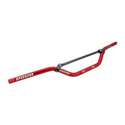 148619 GUIDON 50 A BOITE VOCA CROSS ALU T6 DIAM 22,2mm L805mm H94mm ROUGE xxx Info PROGRIP 