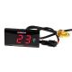 148592 THERMOMETRE DIGITAL VOCA RACING POUR LE CIRCUIT DE REFROIDISSEMENT LIQUIDE 0-120°C ECLAIRAGE LED ROUGE xxx Info PROGRIP 