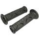 147765 REVETEMENT POIGNEE PROGRIP ON ROAD 717 DOUBLE DENSITE OPEN END NOIR-TITANE 122mm (PAIRE) (ROUTE) xxx Info PROGRIP 