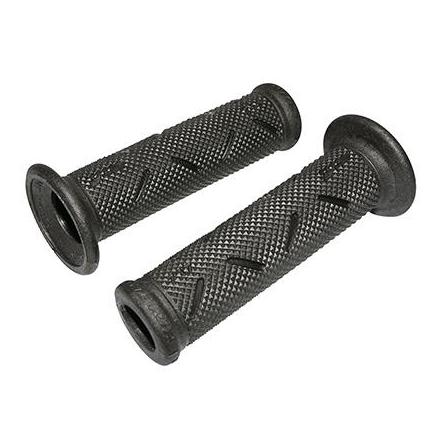 147765 REVETEMENT POIGNEE PROGRIP ON ROAD 717 DOUBLE DENSITE OPEN END NOIR-TITANE 122mm (PAIRE) (ROUTE) xxx Info PROGRIP 