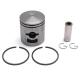 1029 PISTON CYCLO ADAPTABLE PEUGEOT 103 MVL, SP, RCX, SPX, VOGUE (LETTRE D - DIAM 39,91) -P2R- xxx Info P2R (Motorisé) 