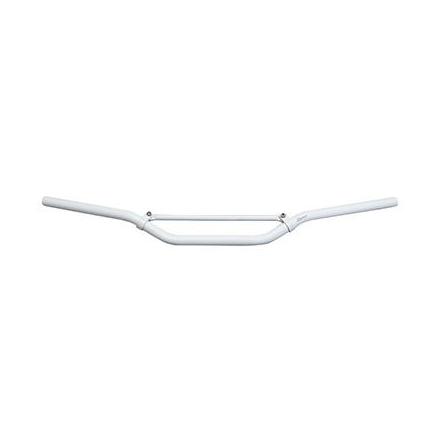 1188 GUIDON 50 A BOITE REPLAY CROSS ALU DIAM 22,2mm L810mm H105mm BLANC AVEC BARRE DE RENFORT xxx Info REPLAY 