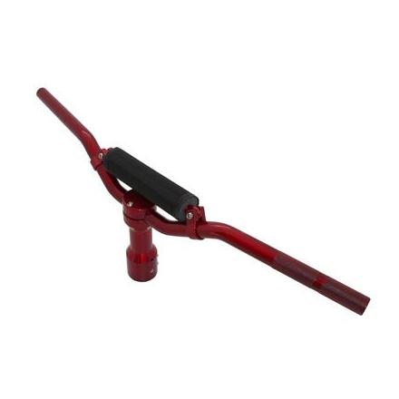 13797 GUIDON SCOOT REPLAY STREET POUR MBK 50 BOOSTER-YAMAHA 50 BWS ALU ROUGE AVEC POTENCE xxx Info REPLAY 