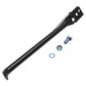 BEQUILLE 50 A BOITE LATERALE ADAPTABLE DERBI 50 SENDA DRD, RACING R NOIR (360mm) -P2R-