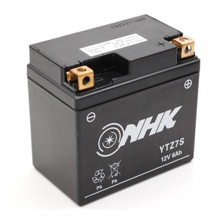 15623 BATTERIE 12V 6 Ah YTZ7S NHK SANS ENTRETIEN GEL PRET A L'EMPLOI (Lg114xL71xH107) (QUALITE PREMIUM) NHK BATTERIES