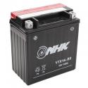 BATTERIE 12V 14 Ah NTX16-BS NHK MF SANS ENTRETIEN LIVREE AVEC PACK ACIDE (Lg151xL87xH1161mm) (QUALITE PREMIUM - EQUIVALENT YTX16