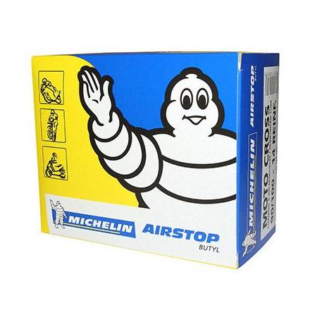 16138 CHAMBRE A AIR 14'' 90-100-14 MICHELIN RSTOP REINF VALVE TR4 (CROSS) xxx Info MICHELIN (Motorisé) 