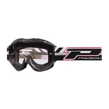 1667 LUNETTES-MASQUE CROSS PROGRIP ENFANT 3101 ATZAKI NOIR ECRAN TRANSPARENT ANTI-BUEE-ANTI-UV xxx Info PROGRIP 