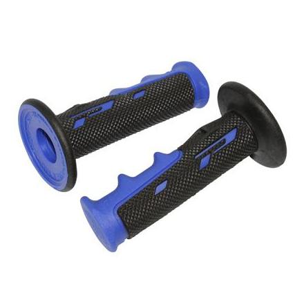 1729 REVETEMENT POIGNEE PROGRIP OFF ROAD 797 DOUBLE DENSITE BASE COLOR BLEU-NOIR 115mm (PAIRE) (CROSS-MX) xxx Info PROGRIP 