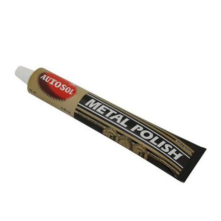 18096 AUTOSOL METAL POLISH (TUBE 75ml) (POLI TOUT METAL : ALU, INOX, ACIER...) (MADE IN GERMANY) xxx Info 