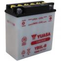 BATTERIE 12V 5 Ah YB5L-B YUASA YUMICRON AVEC ENTRETIEN (Lg120xL60xH130mm)