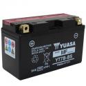 BATTERIE 12V 6,5 Ah YT7B-BS YUASA MF SANS ENTRETIEN LIVREE AVEC PACK ACIDE (Lg150xL65xH93mm)