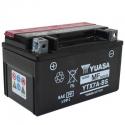 BATTERIE 12V 6 Ah YTX7A-BS YUASA MF SANS ENTRETIEN LIVREE AVEC PACK ACIDE (Lg150xL87xH94mm)