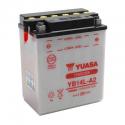 BATTERIE 12V 14 Ah YB14L-A2 YUASA YUMICRON AVEC ENTRETIEN (Lg134xL89xH166mm)