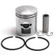 1030 PISTON CYCLO ADAPTABLE PEUGEOT 103 MVL, SP, RCX, SPX, VOGUE (LETTRE E - DIAM 39,92) -P2R- xxx Info P2R (Motorisé) 