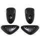 17617 CARENAGE-PAD SCOOT REPLAY POUR MBK 50 STUNT-YAMAHA 50 SLIDER NOIR BRILLANT (x4) xxx Info REPLAY 