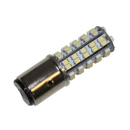 31781 AMPOULE-LAMPE 12V A LEDS 5W 100 LUMENS CULOT BA20D ECLAIRAGE BLANC (PROJECTEUR UNIQUEMENT) (VENDU A L'UNITE) -P2R- xxx In