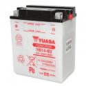 BATTERIE 12V 14 Ah YB14-B2 YUASA YUMICRON AVEC ENTRETIEN (Lg134xL89xH166mm)