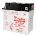 BATTERIE 12V 19 Ah YB16CL-B YUASA YUMICRON AVEC ENTRETIEN (Lg175xL100xH175mm)