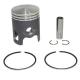 27481 PISTON SCOOT TOP PERF FONTE POUR MBK 50 BOOSTER, NITRO, OVETTO 2T, STUNT-YAMAHA 50 BWS, AEROX, NEOS 2T, SLIDER-APRILIA 50 