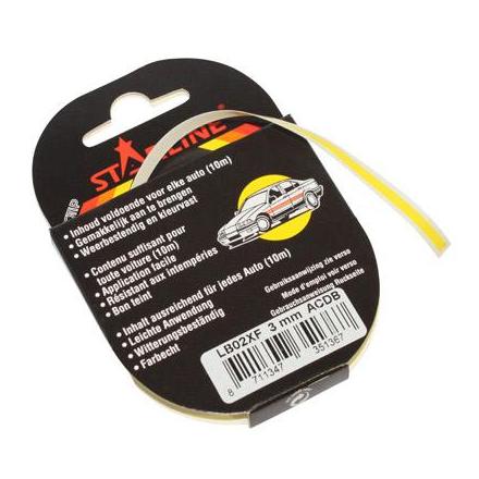 27857 LISERET DE JANTE TUNING MOTIP SOLIDLINE JAUNE 3mm (10M) xxx Info MOTIP 