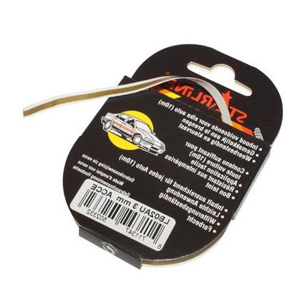 27858 LISERET DE JANTE TUNING MOTIP SOLIDLINE OR 3mm (10M) xxx Info MOTIP 