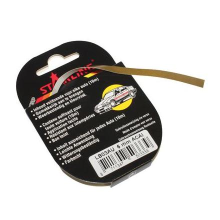 27861 LISERET DE JANTE TUNING MOTIP SOLIDLINE OR 6mm (10M) xxx Info MOTIP 