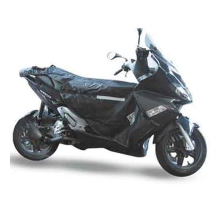 29269 TABLIER COUVRE JAMBE TUCANO POUR GILERA 125 NEXUS, 500 NEXUS-APRILIA 125 SR MAX (R043-N) (THERMOSCUD) xxx Info TUCANO URB