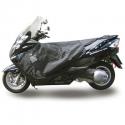 TABLIER COUVRE JAMBE TUCANO POUR SUZUKI 400 BURGMAN 2007- (R159-X) (TERMOSCUD) (SYSTEME ANTI-FLOTTEMENT SGAS)