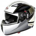 CASQUE INTEGRAL SHIRO SH-3700 R-15 DOUBLE ECRANS BLANC XL