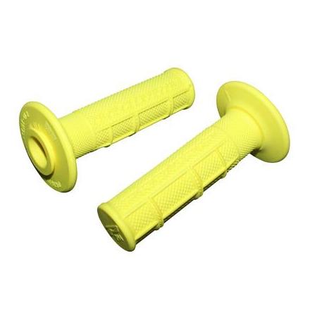 30057 REVETEMENT POIGNEE PROGRIP OFF ROAD 794 SIMPLE DENSITE FLUO DESIGN JAUNE FLUO 115 mm (PAIRE) (CROSS-MX) xxx Info PROGRIP 