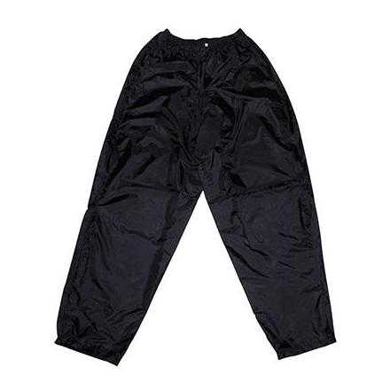 30087 PANTALON DE PLUIE ADX ECO NOIR M (PRESSIONS ET ELASTIQUE D'AJUSTEMENT + SAC DE TRANSPORT) xxx Info ADX 