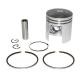 30468 PISTON SCOOT ADAPTABLE SUZUKI 50 KATANA AIR, ADRESS-MORINI (DIAM 41mm - AXE DE 10 - 2 SEGMENTS 1,5mm) -P2R QUALITE PREMIU