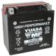 26772 BATTERIE 12V 12Ah YTX14H-BS YUASA MF SANS ENTRETIEN HAUTE PERFORMANCE LIVREE AVEC PACK ACIDE (Lg150x87x145) YUASA BATTERI