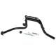 27364 BEQUILLE MAXISCOOTER CENTRALE ADAPTABLE PIAGGIO 125-250 VESPA GTS 2005>, 300 VESPA GTS 2008> NOIR -BUZZETTI- xxx Info BUZZ