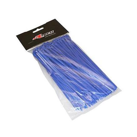 136551 COLLIER DE SERRAGE NYLON TYPE RILSAN 3,6x180mm BLEU (VENDU PAR 100) xxx Info 