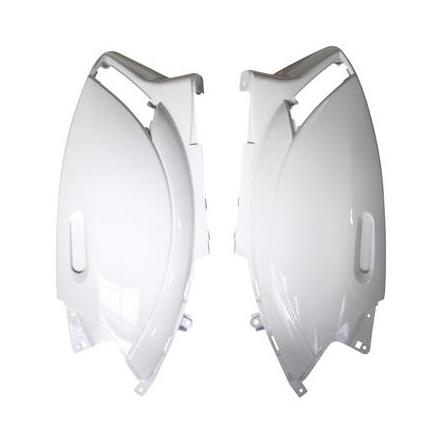 20824 CARENAGE-COQUE AR SCOOT ADAPTABLE PIAGGIO 50 ZIP 2000> BLANC BRILLANT (PAIRE) -P2R- xxx Info P2R (Motorisé) 