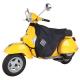 18716 TABLIER COUVRE JAMBE TUCANO POUR PIAGGIO 50 VESPA ET3, 125 PX-SYM 50 FIDDLE, 125 FIDDLE-HONDA 50 SH 1984>2000 (R013-N) (TE