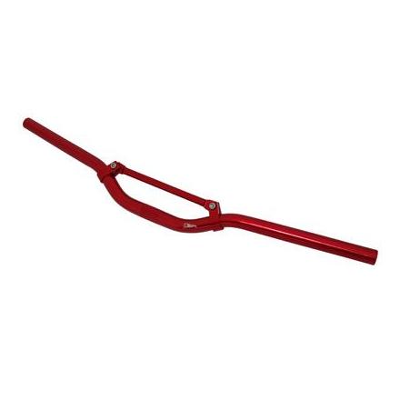 18911 GUIDON SCOOT REPLAY STREET ALU ROUGE L625MM AVEC BARRE DE RENFORT (H40MM SOUS BARRE) xxx Info REPLAY 