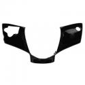 CARENAGE-COUVRE GUIDON SCOOT ADAPTABLE PIAGGIO 50 ZIP 2000- NOIR BRILLANT -P2R-